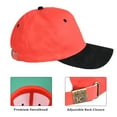 thumbnail image 2 of Deluxe Classic Suede Bill Baseball Cap with Leather Strap Closure, 2 of 6