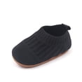 thumbnail image 4 of Baby Shoes,Breathable Mesh Sneakers for Toddlers Non Barefoot Sole Design Lightweight Flexible Baby Boys Girls First Walking Shoes,Toddler Boy Shoes,Black,6-12 Months, 4 of 4