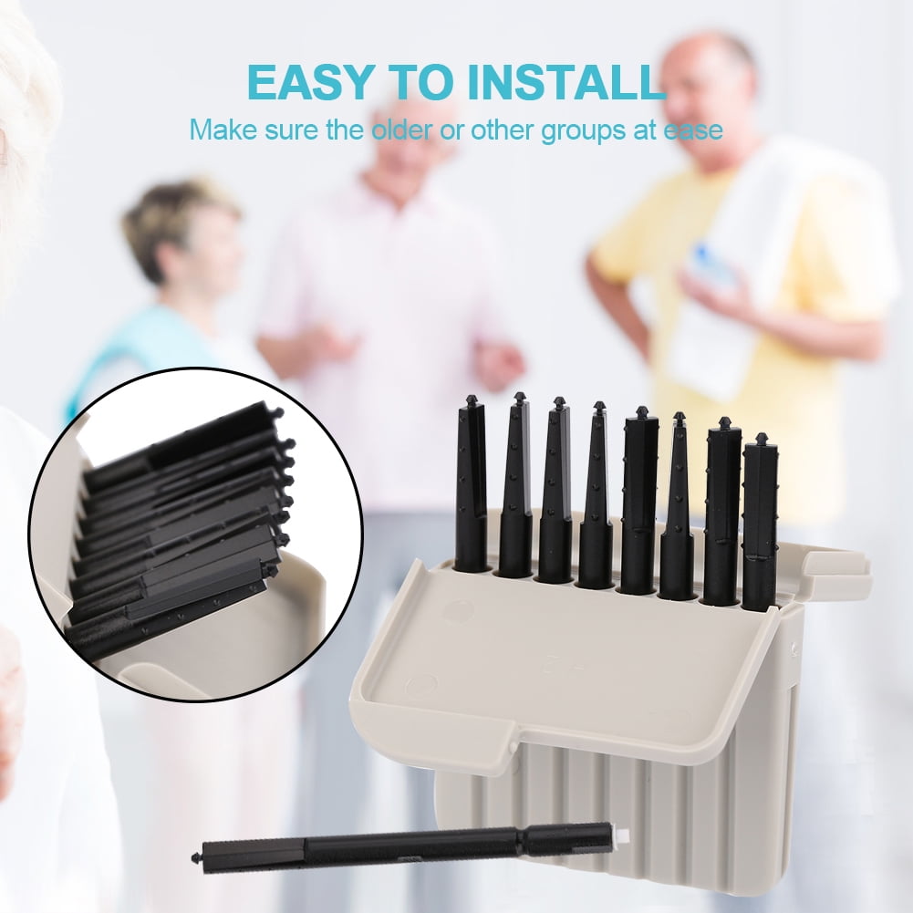 Greensen 8 Pcs / Set Disposable Durable Hearing Aid Protection Earwax