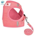 thumbnail image 5 of Deago No Pull Dog Pet Harness With Leash Reflective Soft No Choke Easy Control for Small Dog Cat Outdoor Walking Travel (Pink, L), 5 of 9
