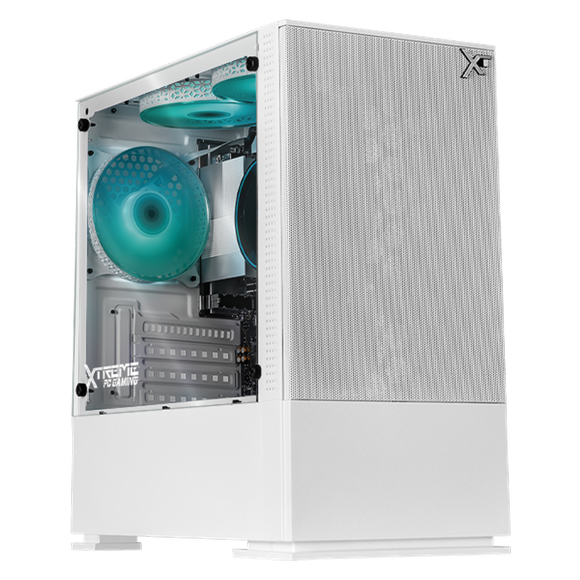 Computadora Escritorio Xtreme PC Gaming Intel Core Ultra 5 225 16GB DDR5 SSD 1TB WIFI BT White juegos casuales, trabajo y estudio
