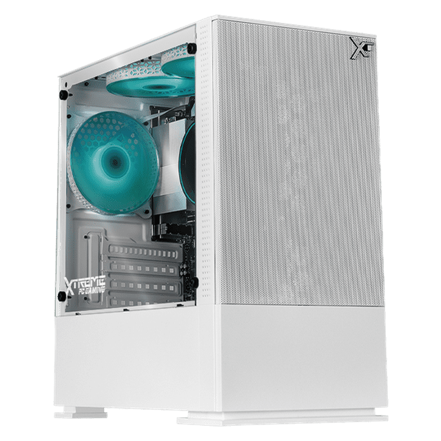 Computadora Escritorio Xtreme PC Gaming Intel Core Ultra 5 225 16GB DDR5 SSD 1TB WIFI BT White juegos casuales, trabajo y estudio