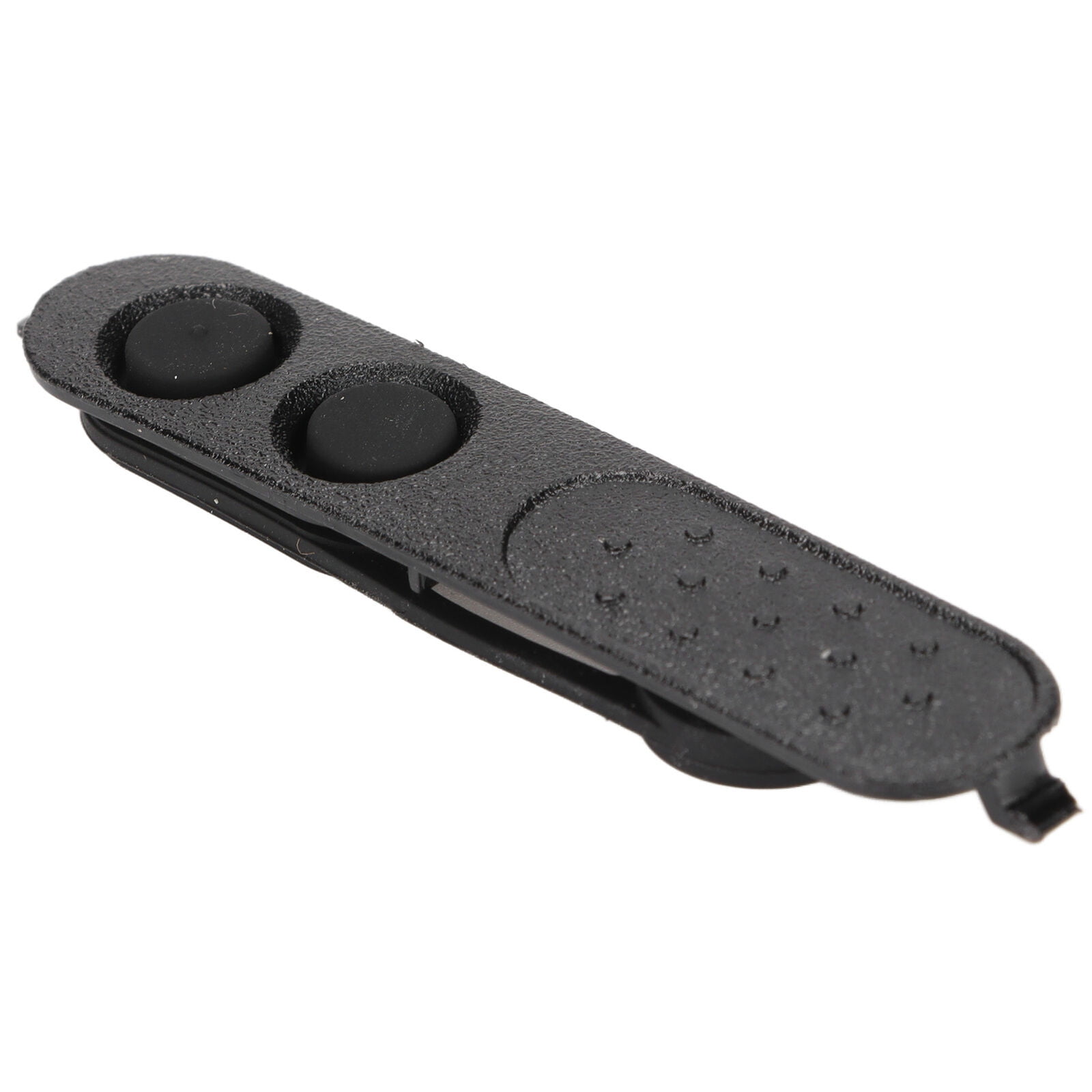 PTT Kit for Motorola Walkie Talkies Replacement PTT Button, Durable, Black Radio Talkies Accessory Button Cover