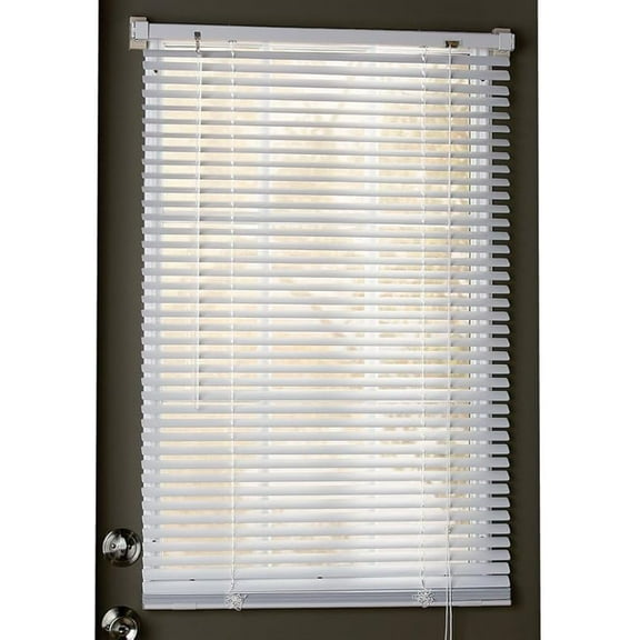 Easy Install Magnetic Blinds,Mini Quick Snap on/Snap Off, for Steel Metal Door Windows, White