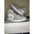 thumbnail image 3 of Ni - ke Ni - ke Air Jordan 1 Mid Racer Shadow Men Size 10 Women 11.5 Wolf Grey BQ6472-105, 3 of 5