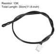 thumbnail image 2 of Unique Bargains 5pcs 10K Temperature Sensor Probe NTC Thermal Sensor Probe 30cm Digital Thermometer Extension Cable, 2 of 5