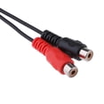 thumbnail image 3 of Cable divisor de audio CUTICAT 6.35mm 1/4 Pulgadas TRS a 2 RCA, 3 of 8