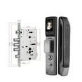 thumbnail image 1 of Door Lock, Digital Password Electronic Locks APP Remote Control Unlock Automatic Fingerprint Smart Door Lock With Camera ,Easy to Install, 1 of 7