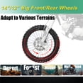 thumbnail image 3 of X-Pro Brand New 110cc Dirt Bike Pit Bike, with Semi-Automatic Transmission, Kick Start, Big 14"/12" Tires!, 3 of 4