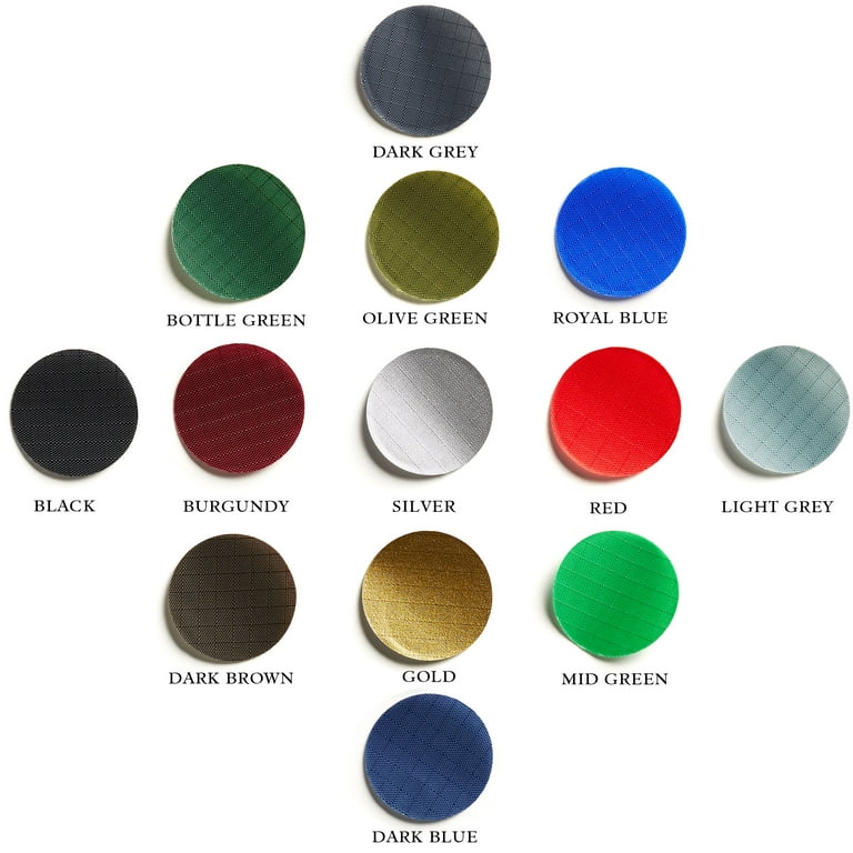 6 Sheets Self Adhesive Down Jacket Patch Nylon Repair Tape, Dark Blue, 3  Shapes