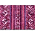 thumbnail image 1 of Ahgly Company Indoor Rectangle Abstract Pink Modern Area Rugs, 7' x 9', 1 of 4