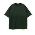 thumbnail image 1 of Mens Gym T-Shirts 100% Cotton Comfort Fit Breathable Athletic Shirts,Summer Distressed Gradient Color Basic Tees Loose Fit Short Sleeve Crewneck Workout Tops, 1 of 2