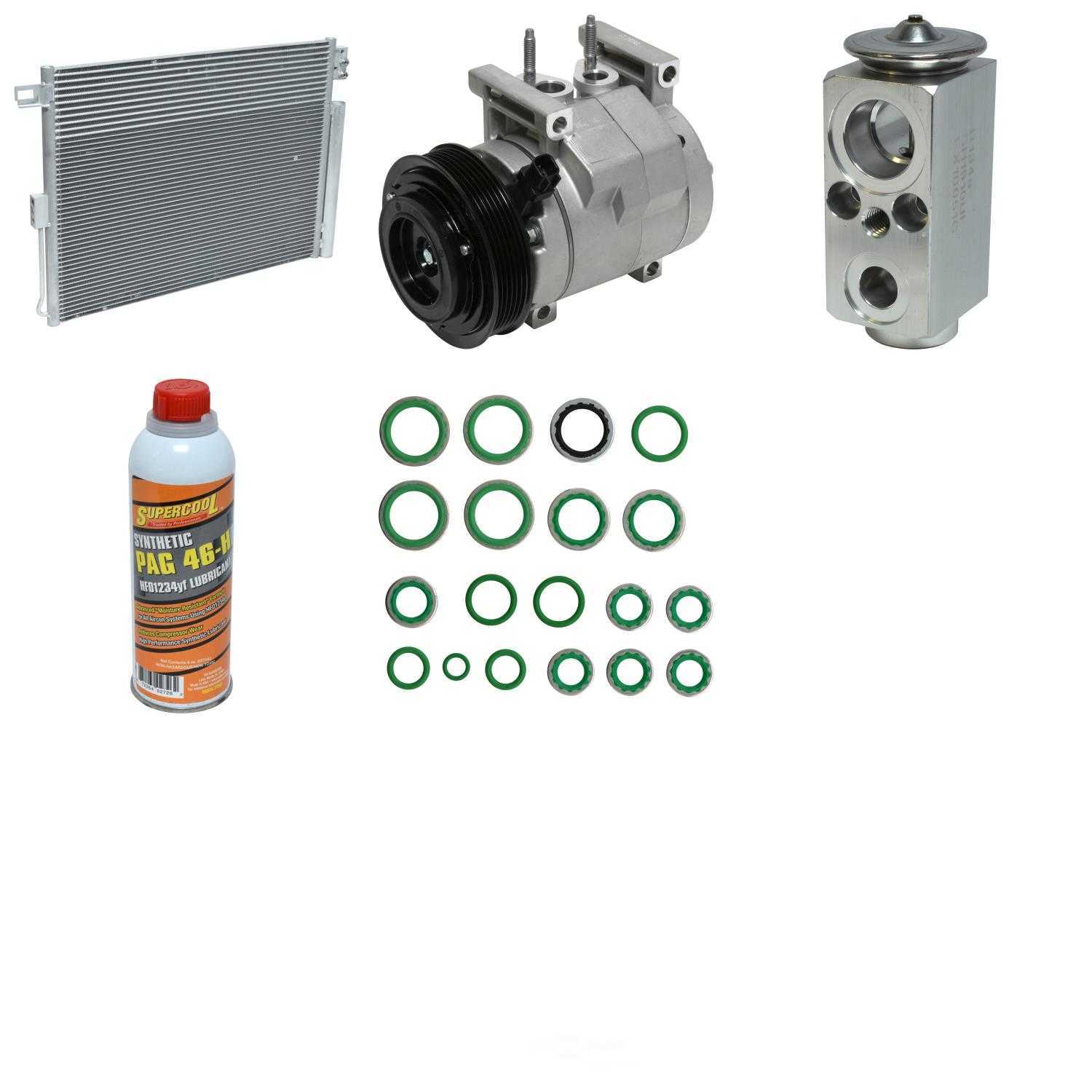 UAC KT 6172A Compressor-condenser Replacement Kit