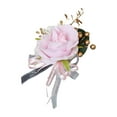 thumbnail image 4 of Ramo de flores para boda, elegante ramo de flores para hombre y mujer para novio. Rosa, 4 of 9