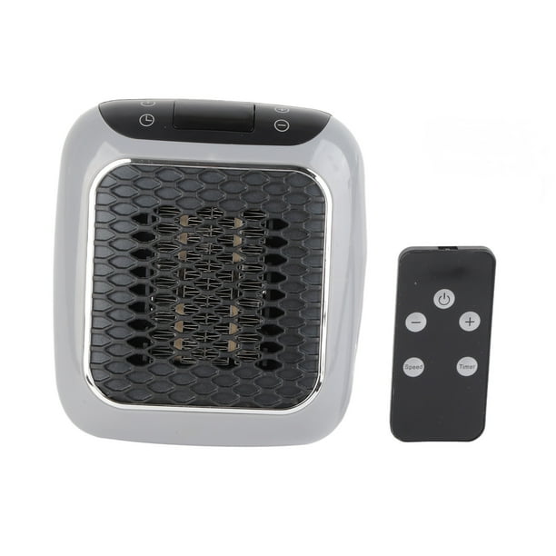 Calentador de ventilador de mesa eléctrico compacto portátil para uso en invierno en la oficina en casa