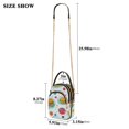 thumbnail image 2 of FORMRS Crossbody Bag for Women Quilted Travel Shoulder Cell Phone Purse with Chain Strap Handbag, Bubbles Hamburger, 2 of 7