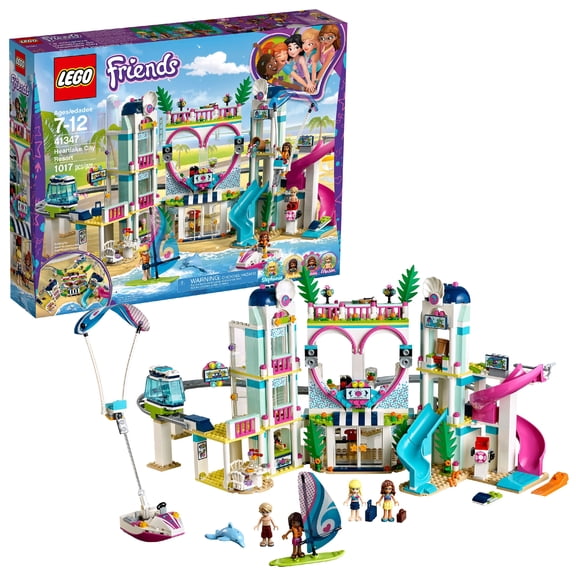 LEGO Friends Heartlake City Resort 41347 Top Hotel Building Blocks Kit for Kids, Popular and Fun Toy Set for Girls (1017 Piece)