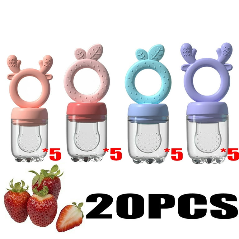 RaZbaby - SAFELY INTRODUCE SOLIDS: Silicone feeder safely