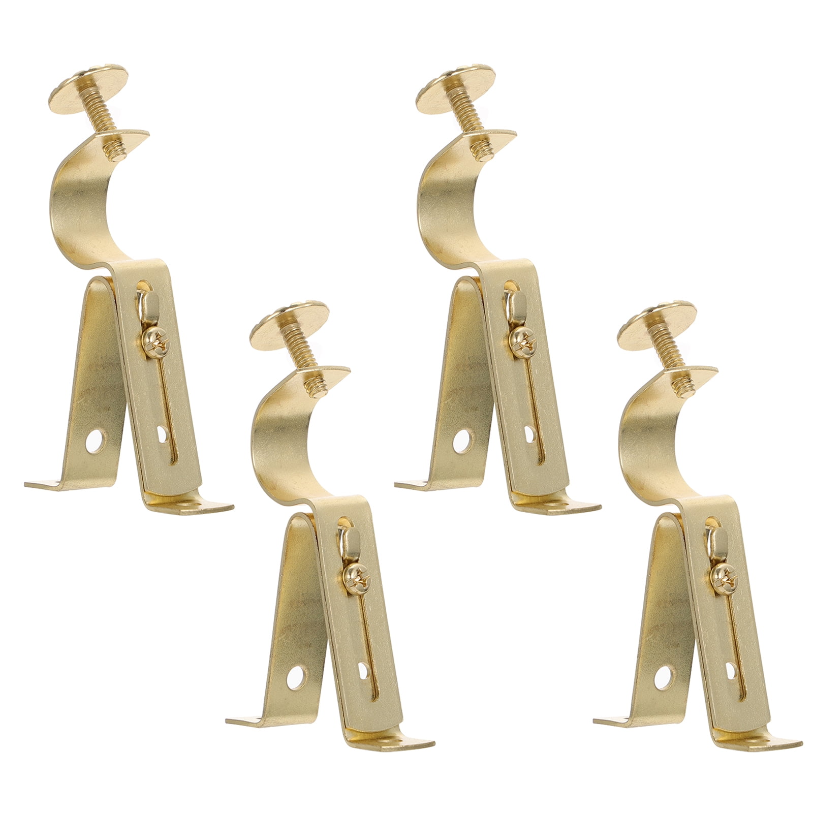 Brackets Curtain Rod Pole Adjustable Bracket Extendable Holders Ceiling