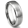 thumbnail image 1 of Andrea Jewelers Tungsten Carbide Dome Wedding Band Ring With Beveled Edges Sz 13.0, 1 of 4