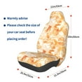 thumbnail image 3 of Yiaed Watercolor Sea Shells Print Car Seat Covers,Universal Auto Seats Protector Fits for Car,SUV Sedan,Truck,Automotive Seat Covers & Accessories, 3 of 5