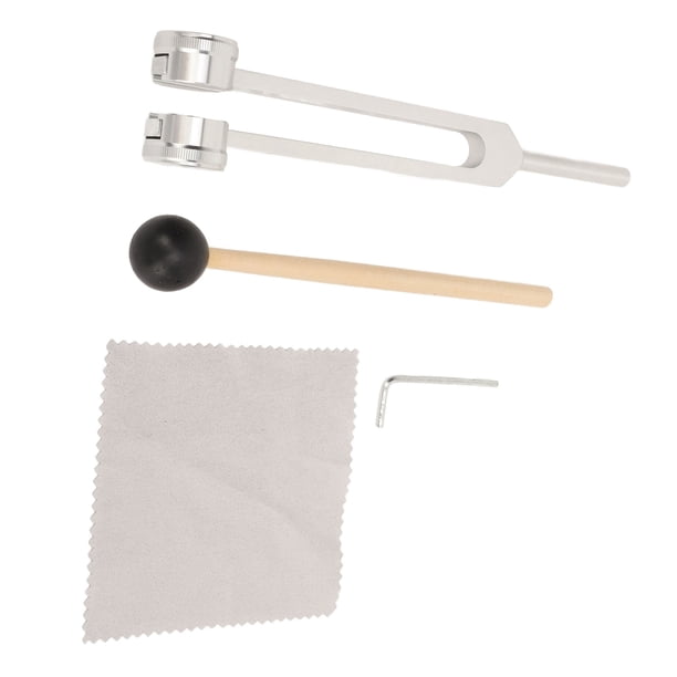 Diapasón De 128 Hz, Diapasón De 128 Hz Para Curar aleación De Aluminio Para Limpieza De Oídos De Gran Tamaño Con Mazo Para Masaje