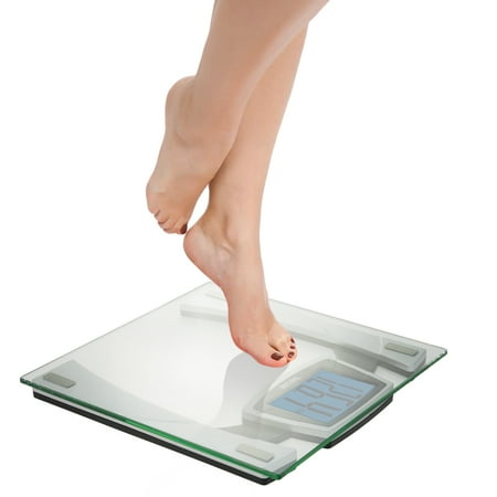 Taylor Precision Digital Glass Platform Scale Extra Large Display 400lb Capacity