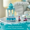 thumbnail image 4 of LEGO Disney Frozen Anna and Elsa’s Magical Carousel 43218 Ice Palace Building Toy Set with Disney Princess Elsa, Anna and Olaf, Great Birthday Gift for 6 Year Olds, 4 of 8