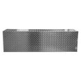 thumbnail image 4 of Extreme Max 5001.6427 Diamond Plated Aluminum Overhead Cabinet for Garage, Shop, Enclosed Trailer - 72", Silver, 4 of 5