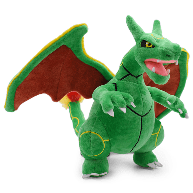 SeekFunning Pokemon Rayquaza Peluche Colección All-Star Regalo de cumpleaños Sailing Electrónica
