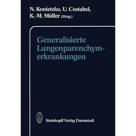 Generalisierte Lungenparenchymerkrankungen, (Paperback)