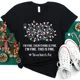 thumbnail image 2 of Estoy bien, todo está bien, ropa de mujer, luces navideñas, moda informal, ropa femenina, camisetas de manga corta, camisetas para mujer, 2 of 5