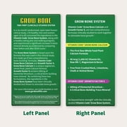 Garden of Life Vitamin Code Grow Bone System, 30-Day Supply
