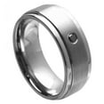 thumbnail image 1 of 9mm Ring Brushed Finish Center Wedding Band Ring For Men Or Ladies, 1 of 7