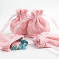 thumbnail image 2 of Billuyoard Bolsas de terciopelo para joyería, bolsas de almacenamiento de cuentas de juguete, paquete de dulces, bolsa de regalo, decoración de boda y Almacenamiento y organización del hogar Rosa Billuyoard HA079282-02, 2 of 6