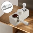 thumbnail image 2 of Soporte de manipución de café Plástico ABS 3 orificios con tuerca de ajuste Accesorio de cafetera Soporte de manipución de café antideslizante par Baoblaze Tenedor de manipulación de café, 2 of 8