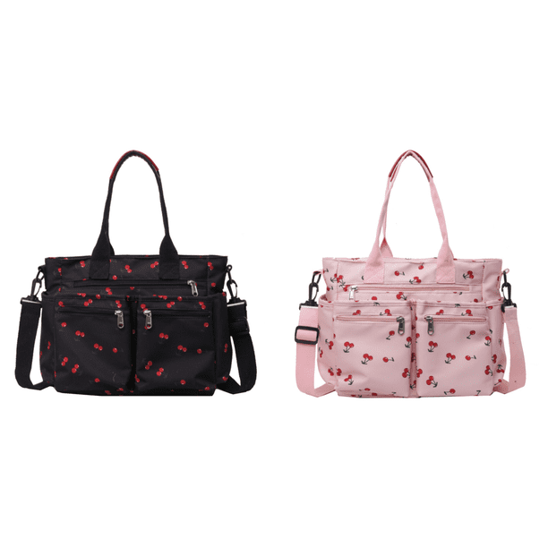 Bolso Hombro Cereza para Mujer Cruzado Elegante Al Aire Libre ()