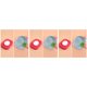 thumbnail image 1 of Wosthever Storage Holder Kitchen Shower Sink Case Color Personalized Plate Brush Tray Toilet Countertop Random Organizer Container 3piezas Wosthever CBP012405, 1 of 4