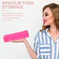 thumbnail image 3 of unbranded Funda Ergonómica De Silicona Para Brochas De Maquillaje Para Viaje Y Eventos En Color Rosa, 3 of 8