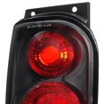 thumbnail image 5 of Spec-D Tuning Black Housing Tail Lights Compatible with 1998-2001 Ford Explorer, Mercury Mountaineer, Left + Right Pair Assembly, 5 of 7