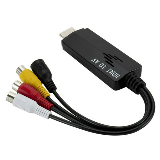 Câble AV vers HDMI HDMI vers AV HDMI vers AV convertisseur HDMI vers AV  câble adaptateur AV câble TV – les meilleurs produits dans la boutique en  ligne Joom Geek
