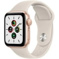 thumbnail image 1 of Apple Watch SE (GPS, 40mm) - Gold Aluminum Case with Starlight Sport Band, 1 of 4