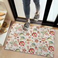 thumbnail image 2 of Pioneer Flower Floral Print Pattern Door Rugs,Washable Non Slip Door Mats Indoor,Decorative Door Mats,Entry Mat Indoor for Entrance,Bedroom,Kitchen,Bathroom,20"x32", 2 of 6