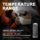 thumbnail image 4 of Sacos de dormir para clima frío para adultos 30 ℉ - Saco de dormir portátil, impermeable, liviano de 4 lb para niños altos, niñas y niños con saco de compresión, para acampar, caminar, viajar, al aire, 4 of 5