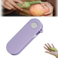 thumbnail image 2 of Ggdda Vegetable Peeler Household Folding Storage Paring Peeler Portable Compact Size Kitchen Multi Function Paring Sharp Stainless Steel Scraper Suitable for Camping Picnics And Travel (Clearance), 2 of 5