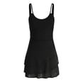 thumbnail image 4 of BOBOGOJP Women One Piece Swim Dress Swimsuit Tummy Control Modest Swim Skirt Bathing Suit Black for Size M, 4 of 8