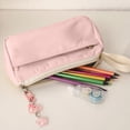thumbnail image 5 of Gosuguu Cloth Pencil Pouch Makeup Brush Bag Portable Travel Organizer Case, 5 of 7