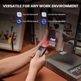 thumbnail image 3 of Eyoyo Mini Scanner de Codes-Barres Bluetooth 1D, Lecteur de Codes-Barres Bluetooth & USB Filaire & 2.4G Sans Fil Portable avec Windows, 3 of 9