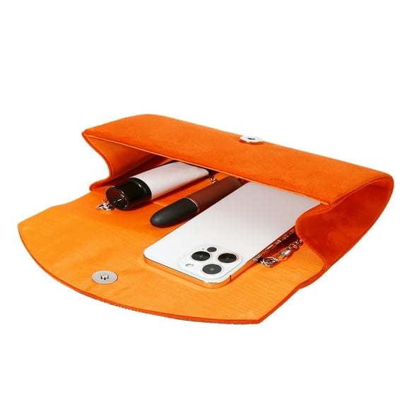 SIEYIO Stylish Velvet Glitter Evening Clutch Bag Fashionable Women Chain Shoulder Bags