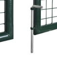 thumbnail image 5 of vidaXL Double Door Fence Gate Powder-Coated Steel, 5 of 5